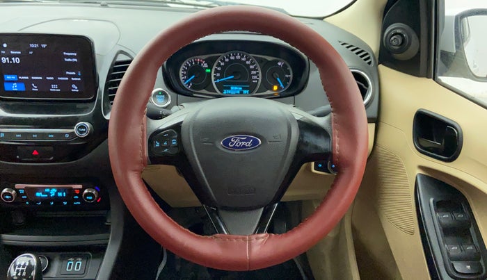 2019 Ford Figo Aspire 1.2 TITANIUM+ PETROL, Petrol, Manual, 10,128 km, Steering Wheel Close Up
