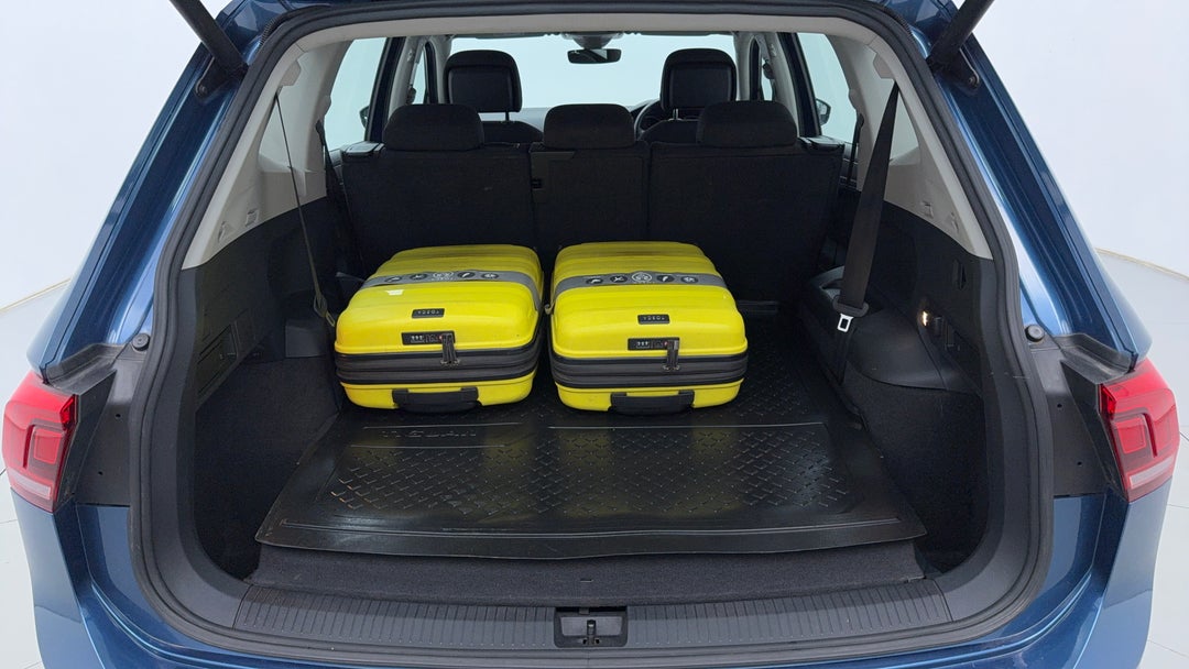 Boot Inside View with Luggage