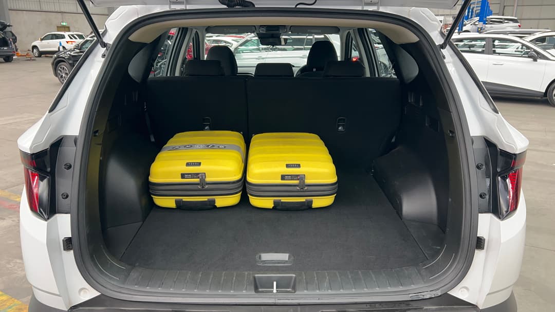 2023 Hyundai Tucson (FWD), Automatic, 47420 km, Boot Inside View with Luggage