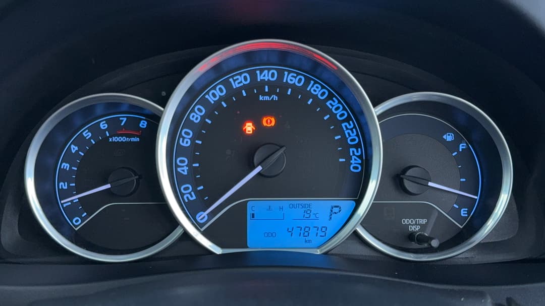 2017 Toyota Corolla Ascent Sport, Automatic, 47879 km, Odometer View