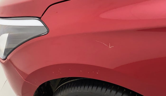 2017 Hyundai Elite i20 ASTA 1.2, Petrol, Manual, 37,313 km, Left fender - Slightly dented