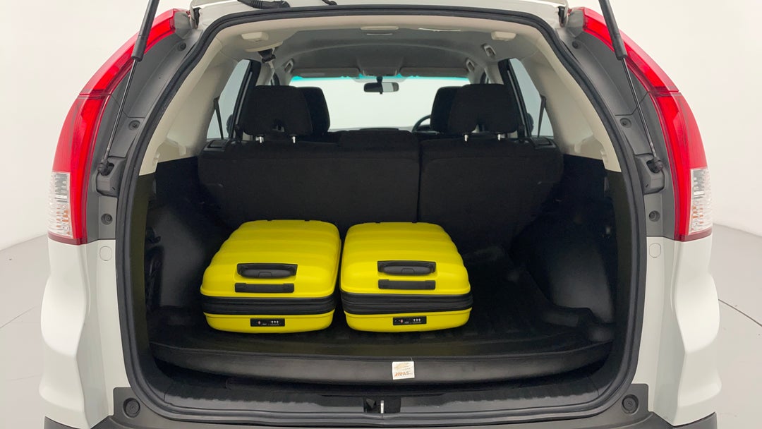 Boot Inside View with Luggage