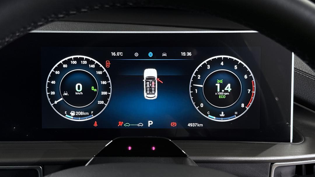 2025 Chery Tiggo 4 Pro Ultimate, Automatic, 4937 km, Odometer View