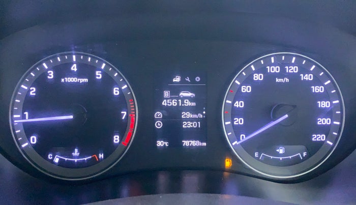 2014 Hyundai Elite i20 ASTA 1.2, Petrol, Manual, 78,607 km, Odometer Image