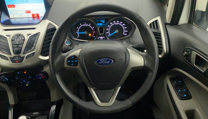 2017 Ford Ecosport TITANIUM 1.5L PETROL, Petrol, Manual, 39,365 km, Steering Wheel Close Up