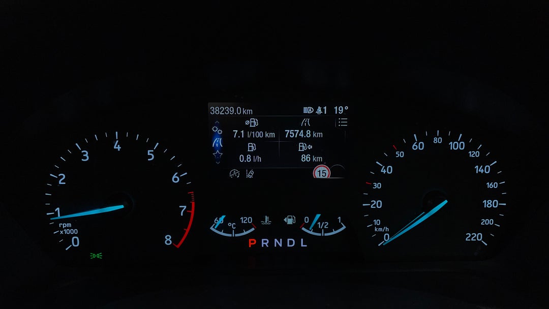 2021 Ford Puma Puma, Automatic, 38239 km, Odometer View