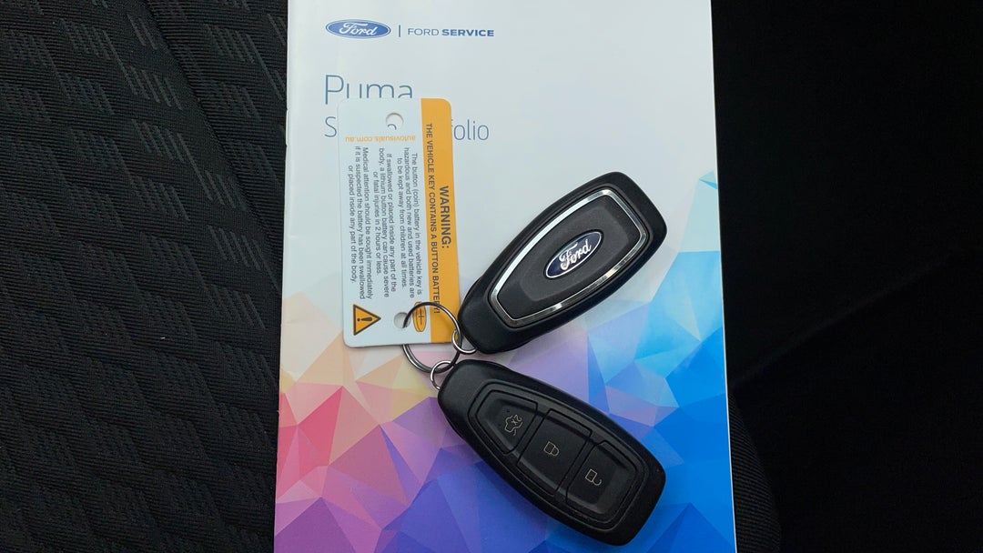 2021 Ford Puma Puma, Automatic, 38239 km, Key Close-up
