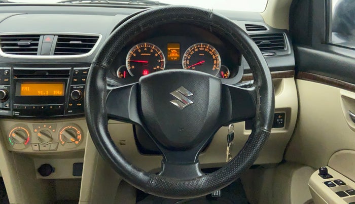 2015 Maruti Swift Dzire VXI 1.2 BS IV, Petrol, Manual, 24,056 km, Steering Wheel Close Up
