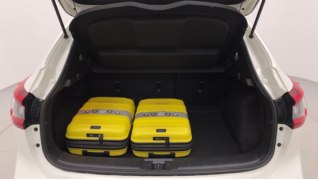 Boot Inside View with Luggage