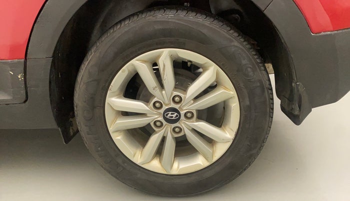 2017 Hyundai Creta SX PLUS 1.6 PETROL, Petrol, Manual, 20,273 km, Left Rear Wheel