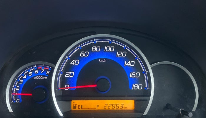2018 Maruti Wagon R 1.0 VXI, Petrol, Manual, 22,946 km, Odometer Image
