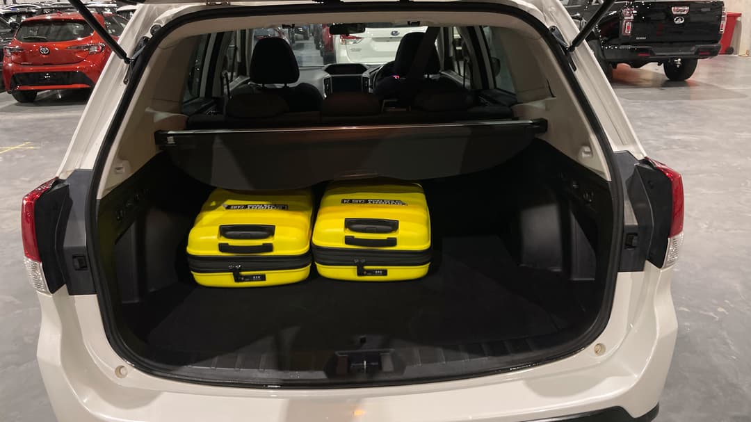 2023 Subaru Forester 2.5i (AWD), Automatic, 31892 km, Boot Inside View with Luggage