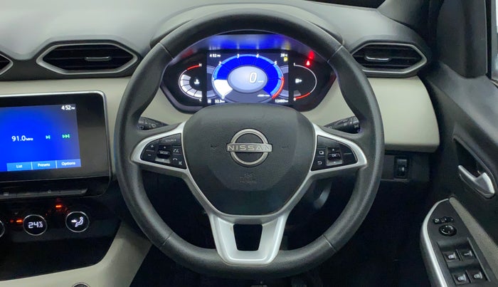 2021 Nissan MAGNITE XV MT, Petrol, Manual, 12,480 km, Steering Wheel Close Up
