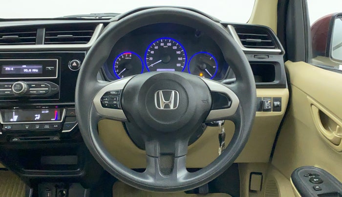 2016 Honda Amaze 1.2 SMT I VTEC, CNG, Manual, 30,781 km, Steering Wheel Close Up