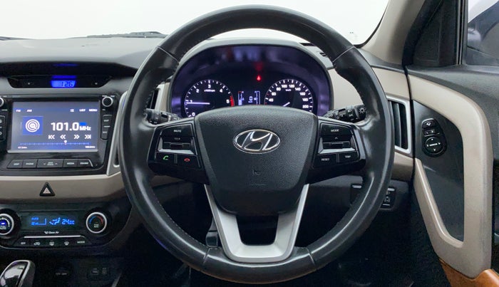 2017 Hyundai Creta 1.6 CRDI SX PLUS AUTO, Diesel, Automatic, 67,708 km, Steering Wheel Close Up