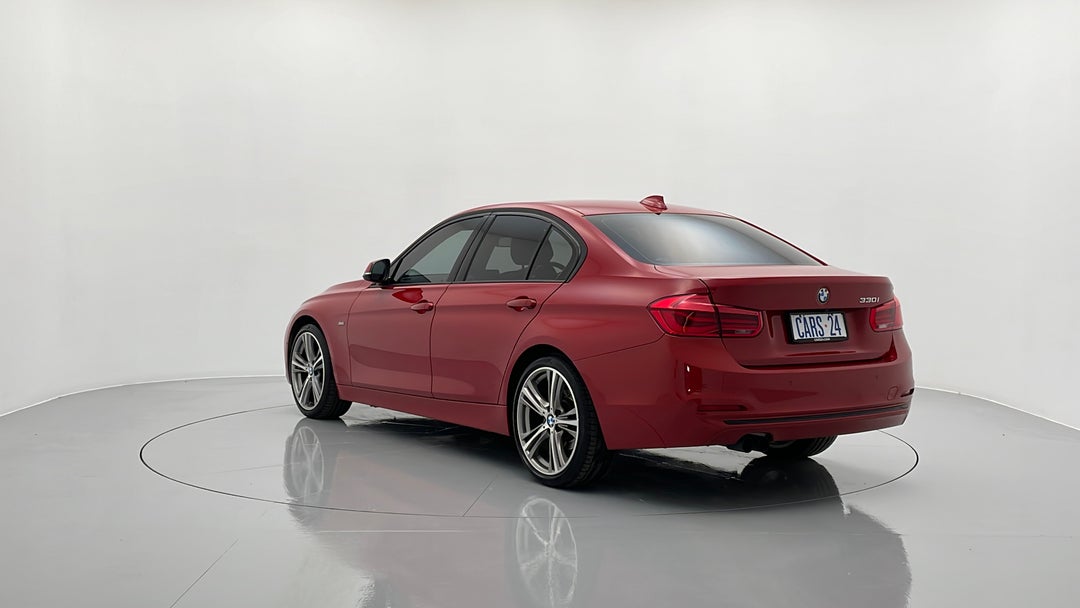 2017 BMW 3 30i Sport Line, Manual, 110750 km, Left Back Diagonal (45- Degree) View