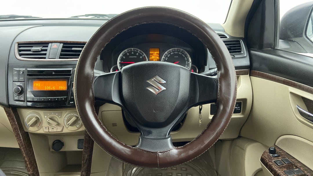Steering Wheel Close Up
