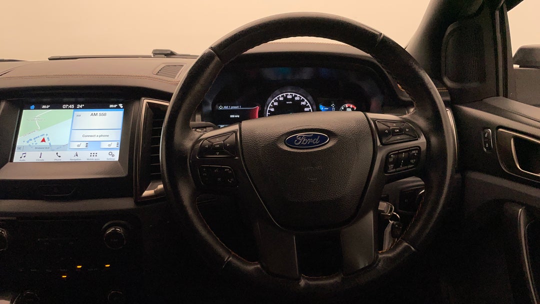 Steering Wheel Close-up