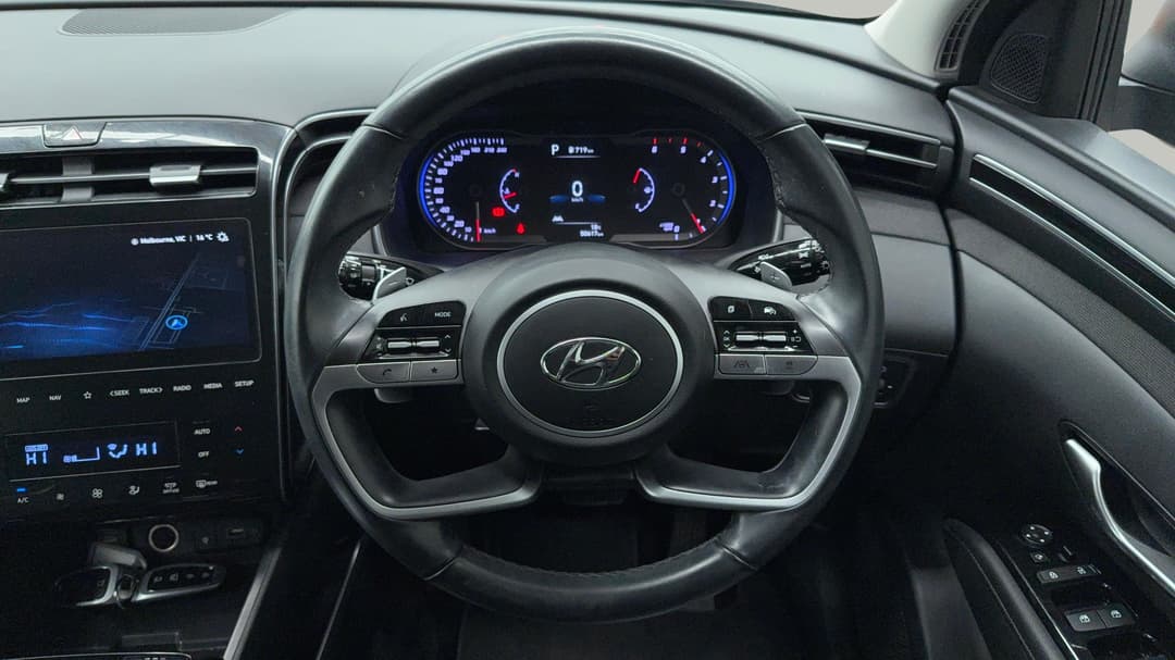 2023 Hyundai Tucson Elite (AWD), Automatic, 50617 km, Steering Wheel Close-up