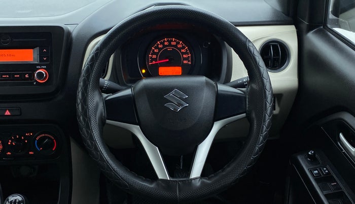 2019 Maruti New Wagon-R VXI 1.0, Petrol, Manual, 21,417 km, Steering Wheel Close Up