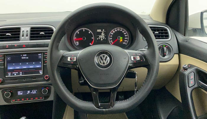 2019 Volkswagen Ameo HIGHLINE PLUS 1.5L AT 16 ALLOY, Diesel, Automatic, 67,811 km, Steering Wheel Close Up