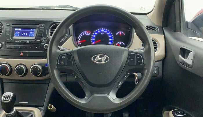 2014 Hyundai Xcent S 1.2, Petrol, Manual, 76,078 km, Steering Wheel Close Up