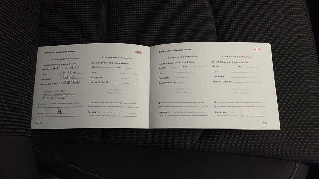 2020 Kia Cerato S, Automatic, 52275 km, Service History