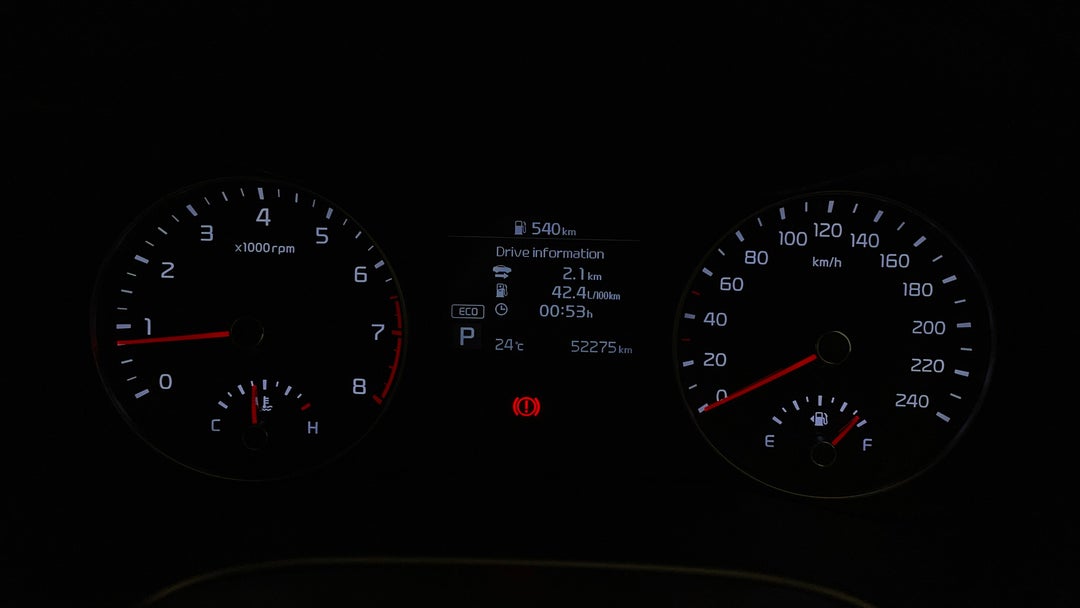 2020 Kia Cerato S, Automatic, 52275 km, Odometer View