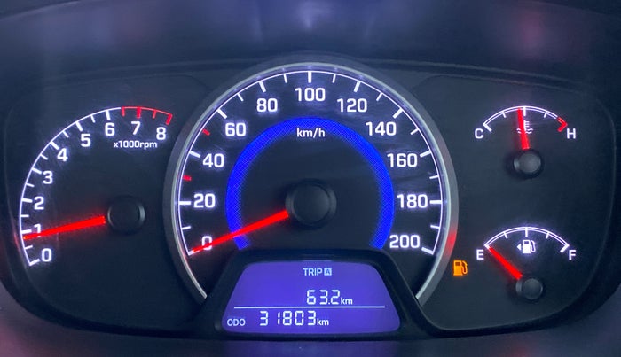 2016 Hyundai Grand i10 SPORTZ 1.2 KAPPA VTVT, Petrol, Manual, 31,839 km, Odometer Image