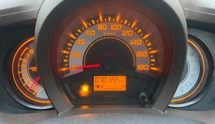 2012 Honda Brio V MT, Petrol, Manual, 70,175 km, Odometer Image