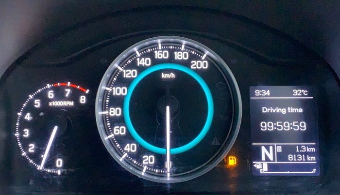 2019 Maruti IGNIS ZETA 1.2 K12 AMT, Petrol, Automatic, 8,633 km, Odometer Image