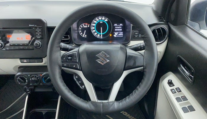 2019 Maruti IGNIS ZETA 1.2 K12 AMT, Petrol, Automatic, 8,633 km, Steering Wheel Close Up