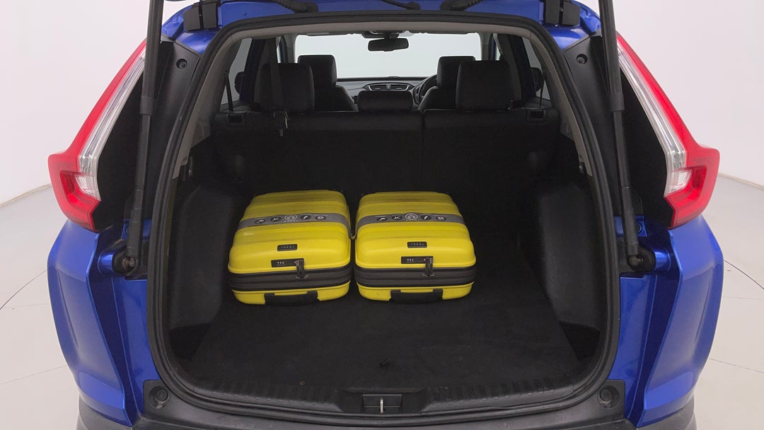 Boot Inside View with Luggage