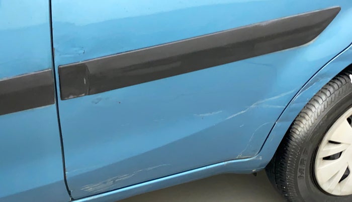2010 Maruti Ritz VXI, Petrol, Manual, 85,551 km, Rear left door - Minor scratches