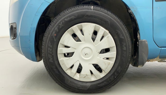 2010 Maruti Ritz VXI, Petrol, Manual, 85,551 km, Left Front Wheel