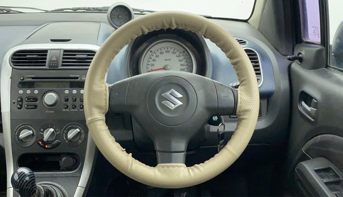 2010 Maruti Ritz VXI, Petrol, Manual, 85,551 km, Steering Wheel Close Up