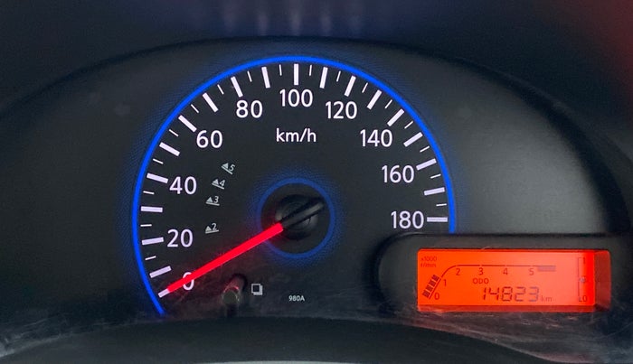 2015 Datsun Go T, Petrol, Manual, 14,922 km, Odometer Image