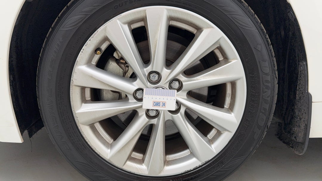 Wheels Rim Front LHS Gutter Rash