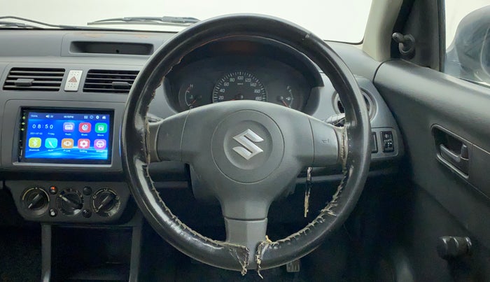 2011 Maruti Swift LXI, Petrol, Manual, 78,858 km, Steering Wheel Close Up