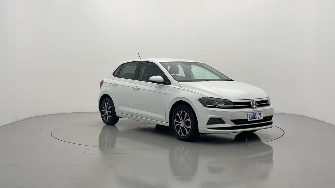 2019 Volkswagen Polo 70tsi Trendline, Manual, 62975 km, Right Front Diagonal (45- Degree) View