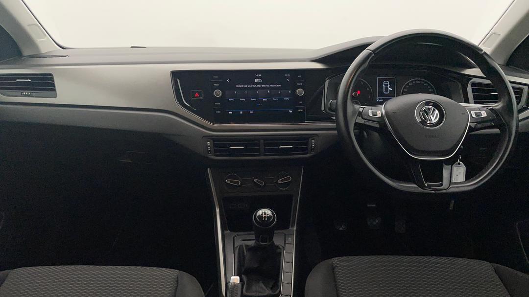2019 Volkswagen Polo 70tsi Trendline, Manual, 62975 km, Dashboard View