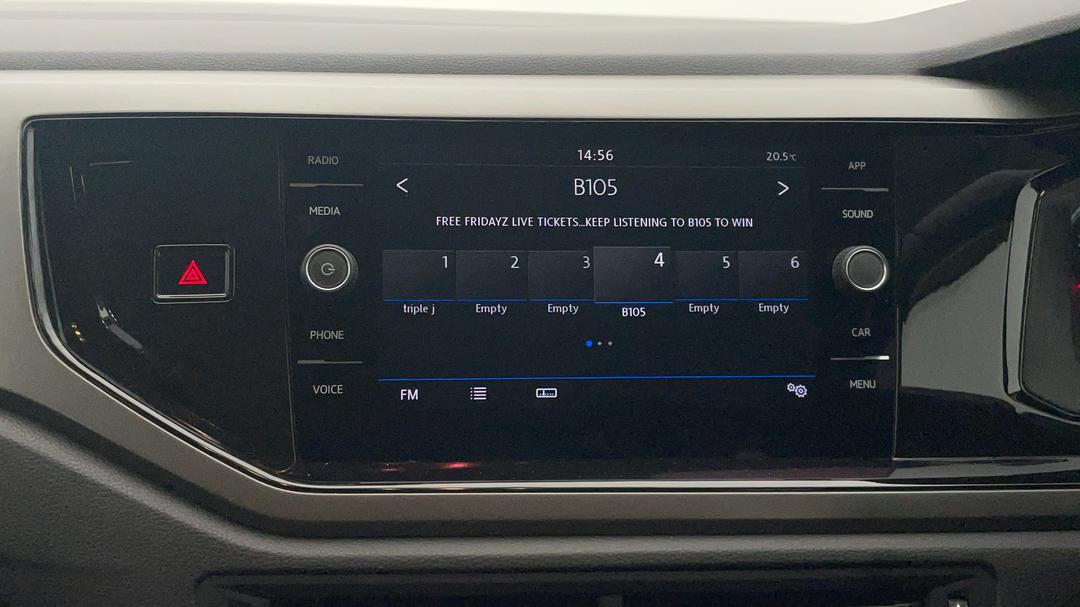 2019 Volkswagen Polo 70tsi Trendline, Manual, 62975 km, Infotainment System