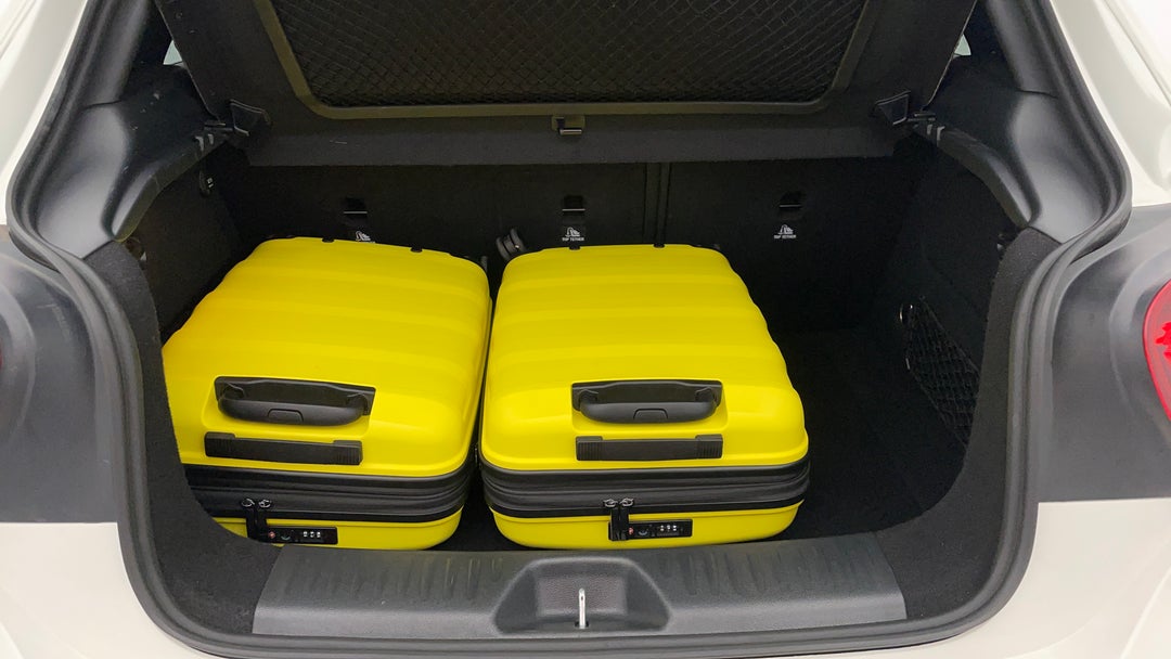Boot Inside View with Luggage