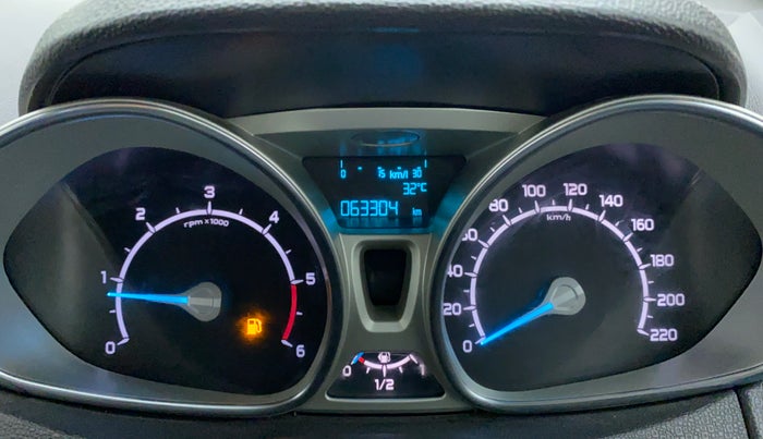 2017 Ford Ecosport 1.5TITANIUM TDCI, Diesel, Manual, 63,121 km, Odometer View
