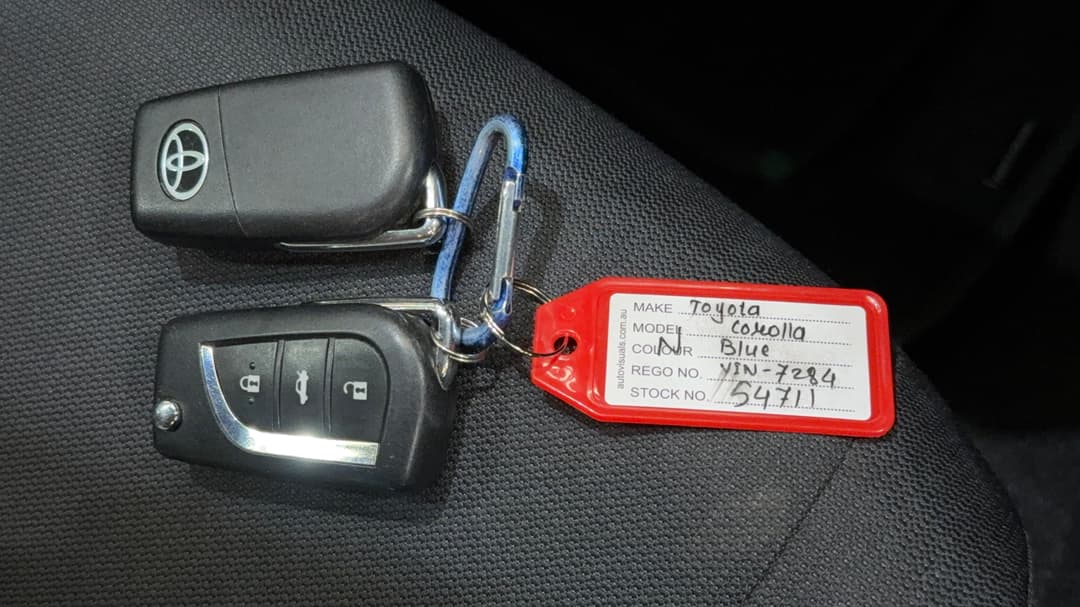 2021 Toyota Corolla Ascent Sport, Automatic, 91579 km, Key Close-up