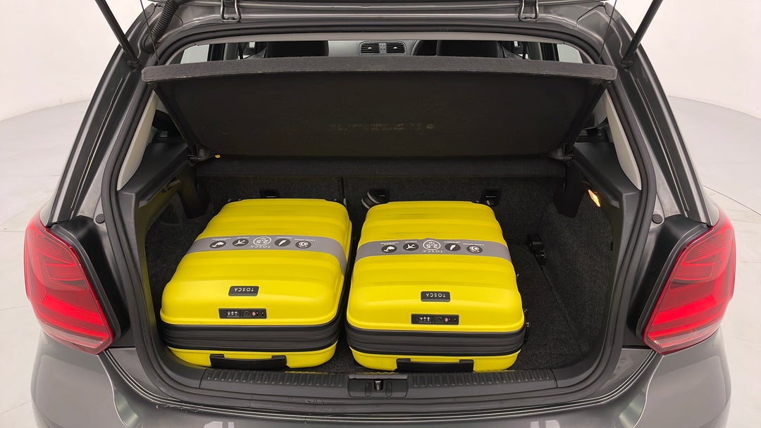 Boot Inside View with Luggage