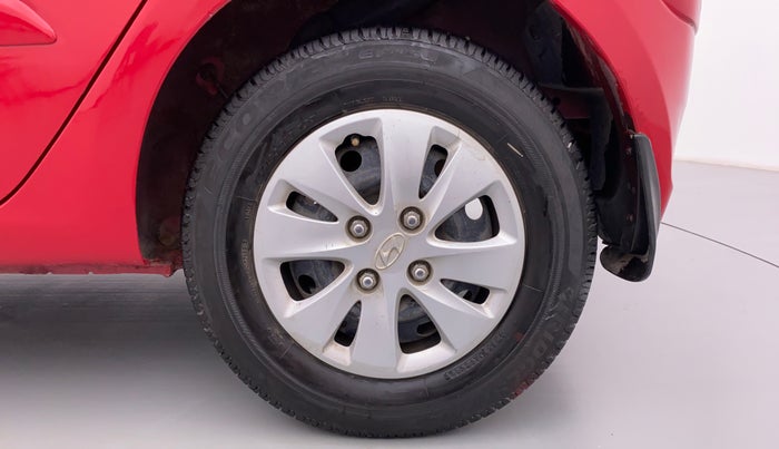 2013 Hyundai i10 ASTA 1.2 AT KAPPA2 WITH SUNROOF, Petrol, Automatic, 50,203 km, Left Rear Wheel