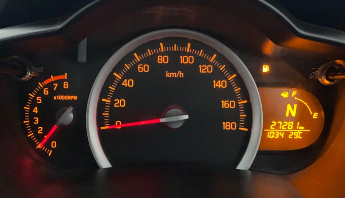 2018 Maruti Celerio X ZXI AMT, Petrol, Automatic, 27,281 km, Odometer Image