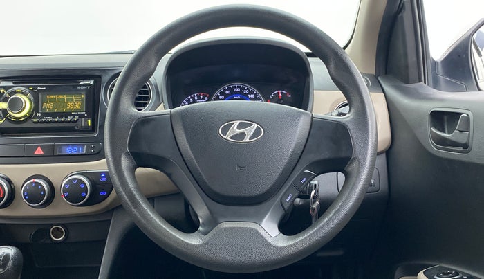 2015 Hyundai Grand i10 MAGNA 1.2 VTVT, Petrol, Manual, 56,637 km, Steering Wheel Close Up