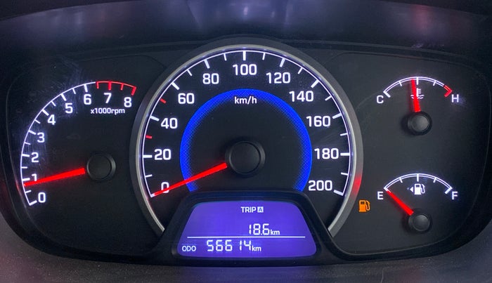 2015 Hyundai Grand i10 MAGNA 1.2 VTVT, Petrol, Manual, 56,637 km, Odometer Image